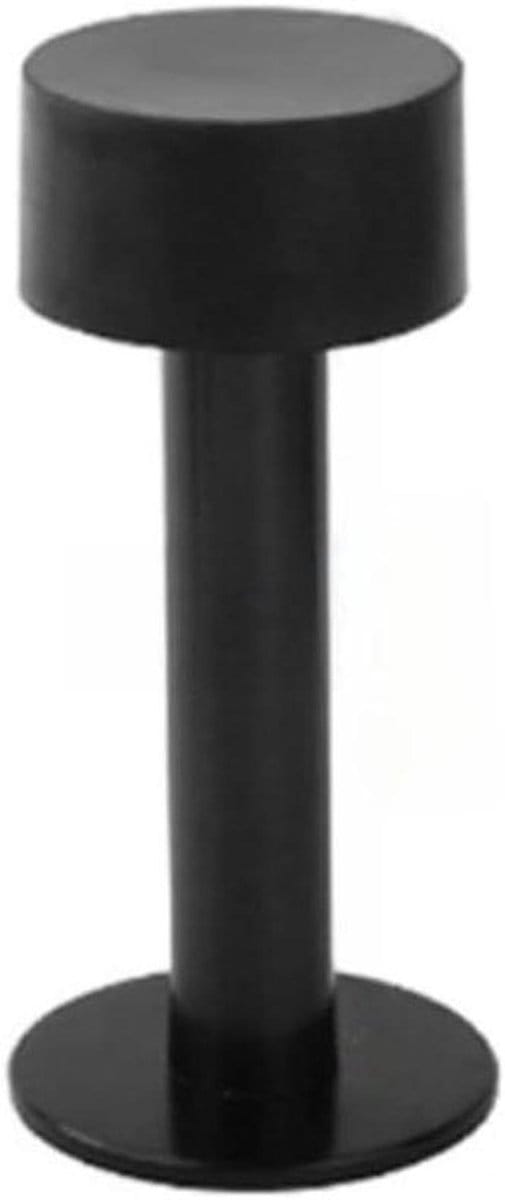 Deurstopper - Deur buffer - Geluidsisolatie - Rubber buffer - 47 x 41 cm - Zwart