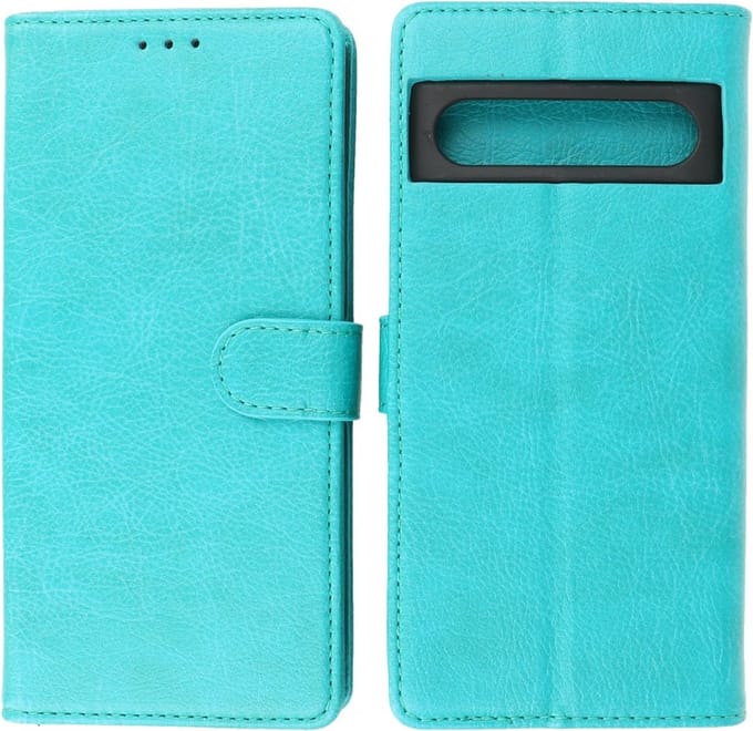 Google Pixel 8 Hoesje Book Case Portemonnee Telefoonhoesje - Groen