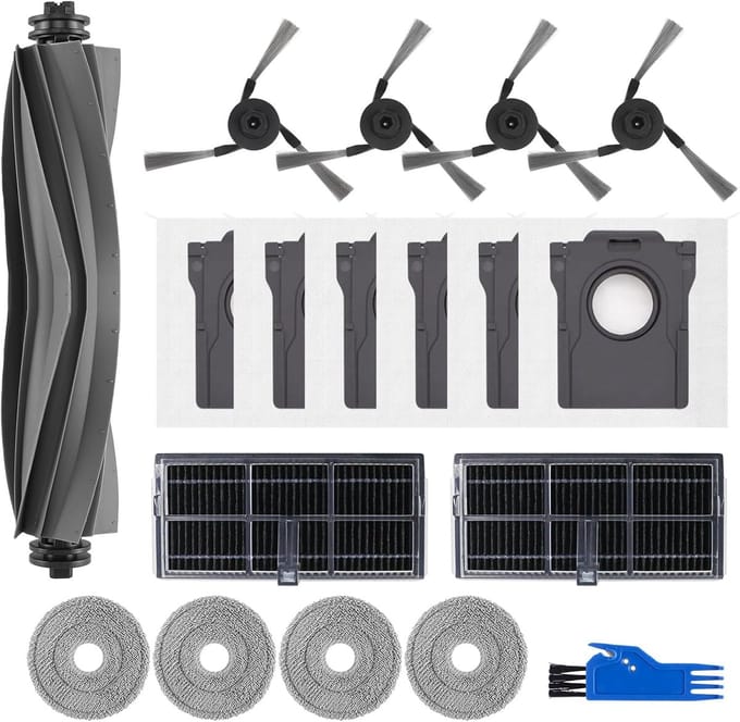 Accessoirekit voor robotstofzuigers uit de Dreame X40/L40/Mova-serie.