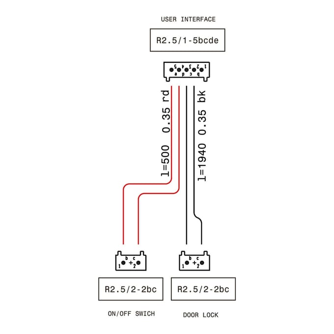 AEG kabel, deur 140229828011