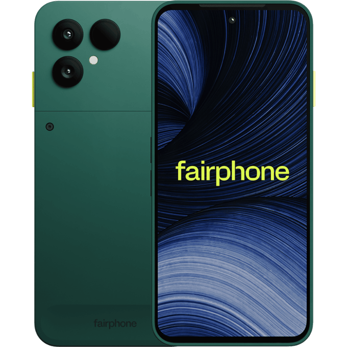The Fairphone (Gen. 6+) - Smartphone - 12GB/256GB - Forest Green