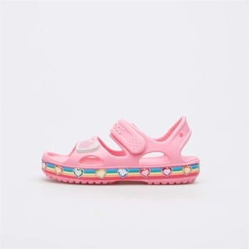Platte sandalen Crocs Fun Lab Rainbow Sandal Kids