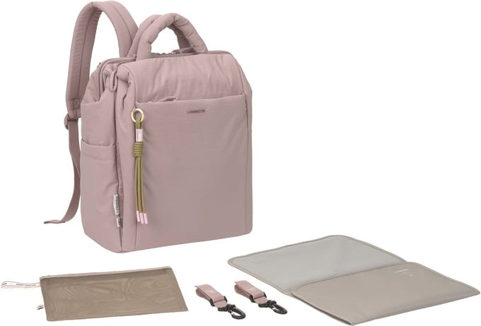 Lässig Luiertas Rugzak backpack Minoa - powder rose