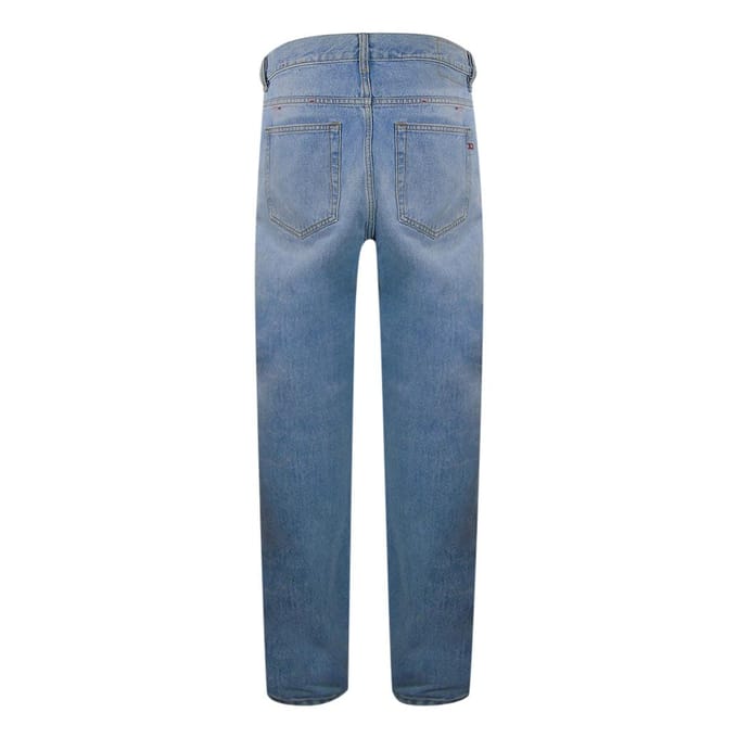 Diesel Heren D-Viker Jeans (Lichtblauw)