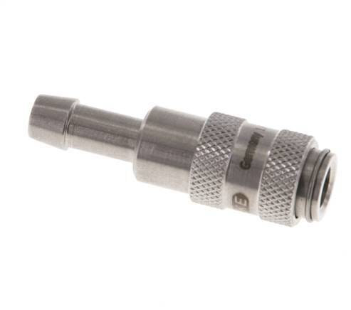 RVS DN 2.7 (Micro) Luchtkoppeling Snelkoppeling 5 mm Slangpilaar