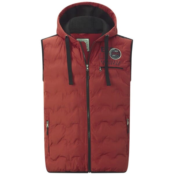 Bodywarmer ERKULF donkerrood