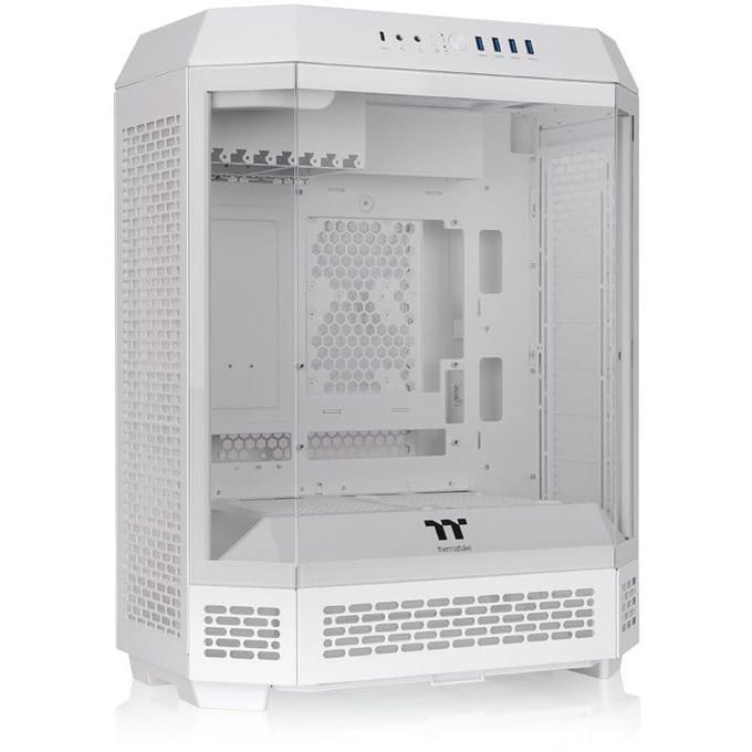 Thermaltake The Tower 600 Mid - PC Case - Behuizing - Gehard Glas - 2x140mm Ventilator - Wit