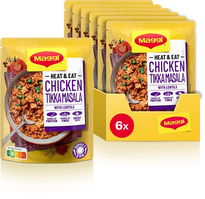 MAGGI Heat&Eat Chicken Tikka Masala 6x280g