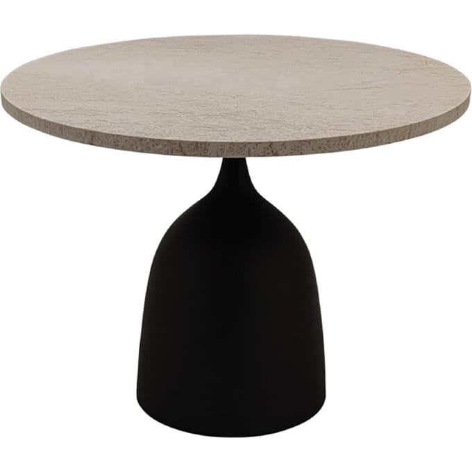 PTMD - Bijzettafel Patras - Beige - 60x60x45cm