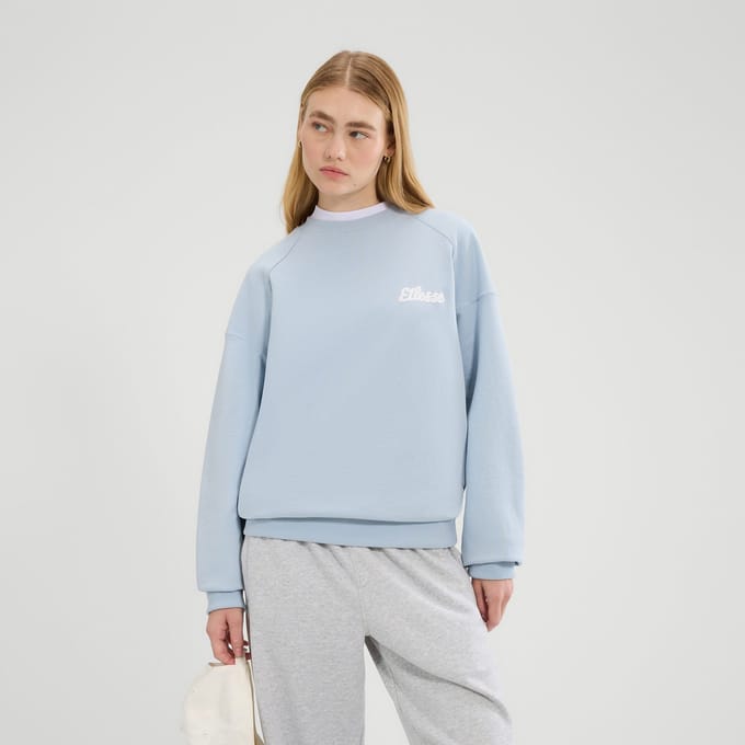 Ellesse Lo Sbuffo Sweatshirt Dames-Lichtblauw,Wit