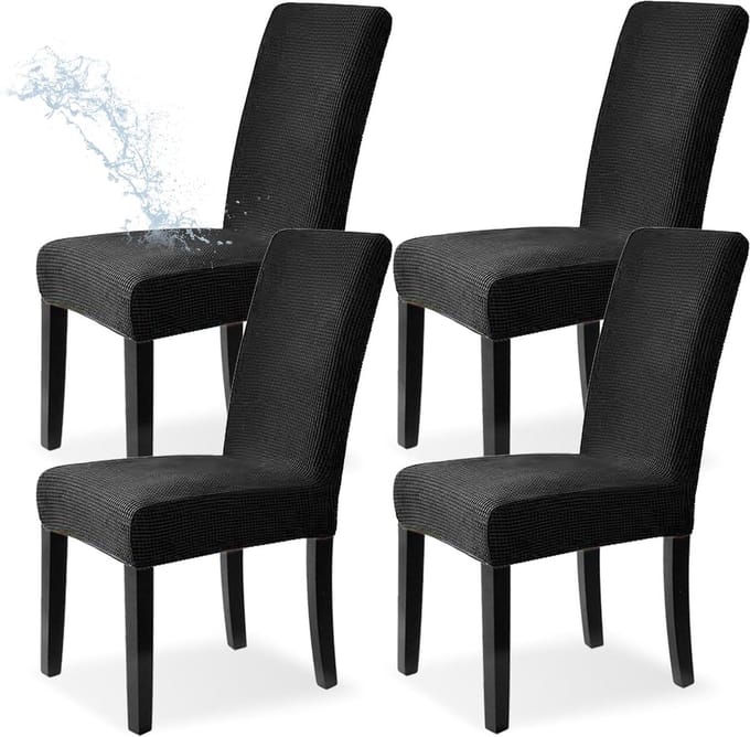 Goodivery ® Elastische Stoelhoezen Set van 4 voor Diverse Gebruiken en Bescherming