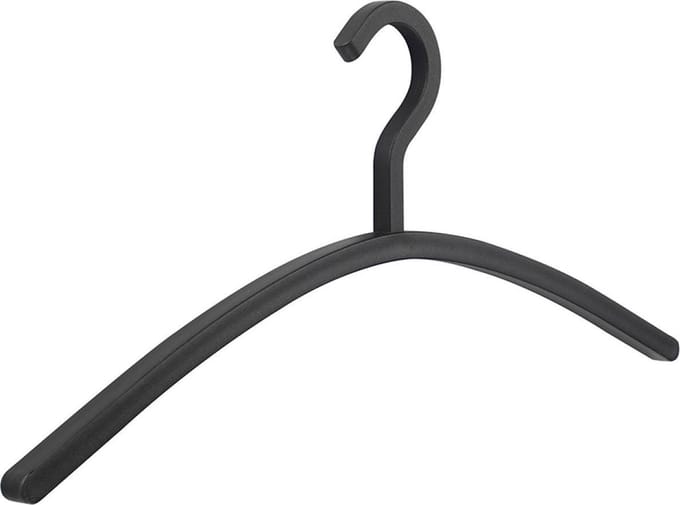 [Set van 5] Moderne kunststof design garderobehangers / kledinghangers