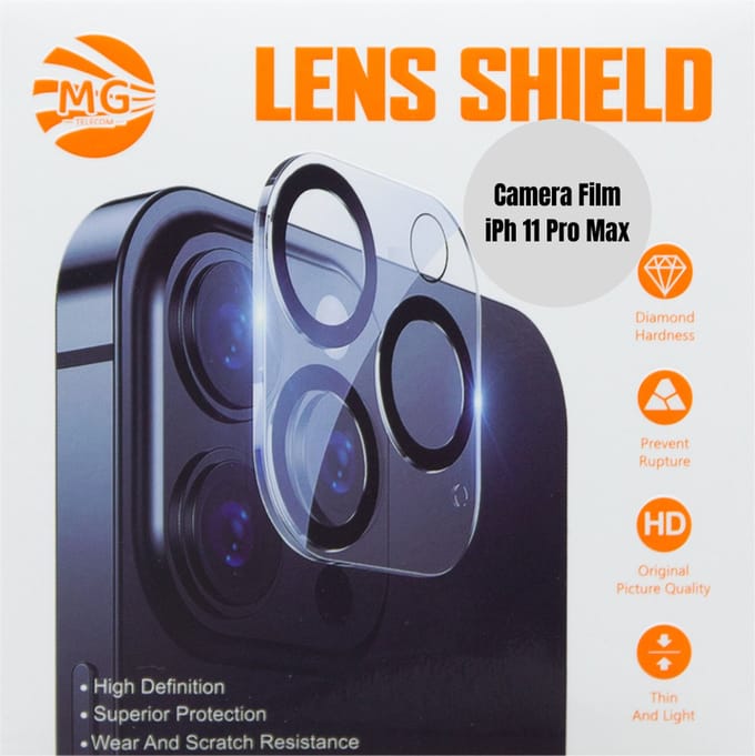 Voor iPhone 11 Pro Max HD Achter camera Lensbeschermer Gehard glasfilm