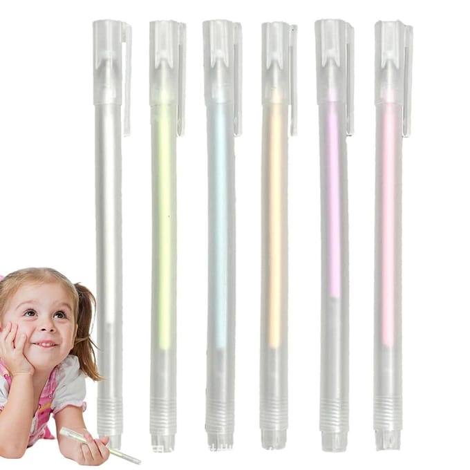 Lijmstiften - Plakstiften Knutselpennen - Scrapbooking & Knutselen - Sneldrogend & Precisie - 6 stuks - Multicolor