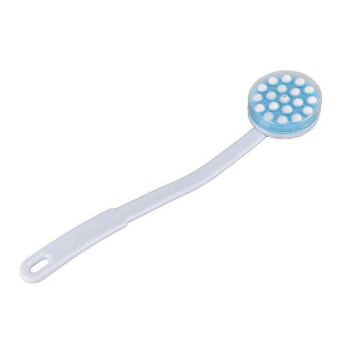 Ruglotion Applicator en Masseur Lange Handgreep Handheld Zelflotion Applicator Badborstel white