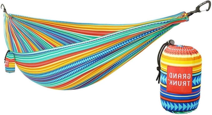 Dubbele Hangmat - Kampeerhangmat - Buiten Avontuur - Lichtgewicht Ripstop Nylon - 11' x 6'6" - Cabo
