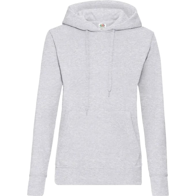 Dames Hoodie Fruit of the Loom Classic