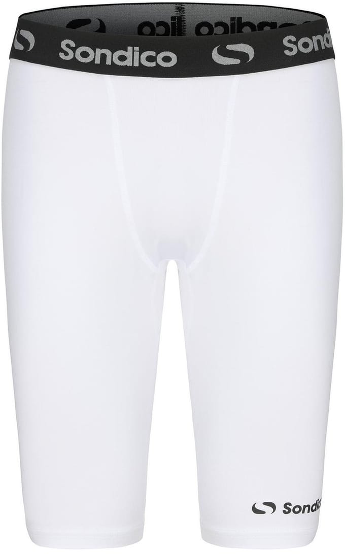 Sondico slidingshort - slidingbroek - Lengte 23 cm - Heren - Kleur White - maat M