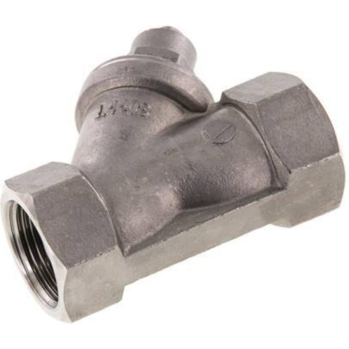 G 3/4'' RVS Y-filter 0.8 mm Maaswijdte 40 Bar - SLS-034
