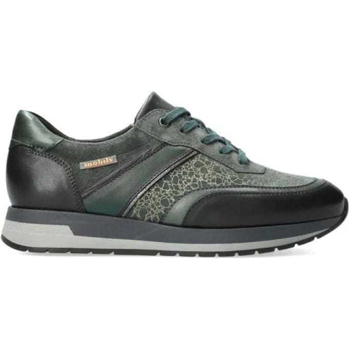Mephisto Mobils Jody - dames sneaker - Grijs - maat 37.5 (EU) 4.5 (UK)