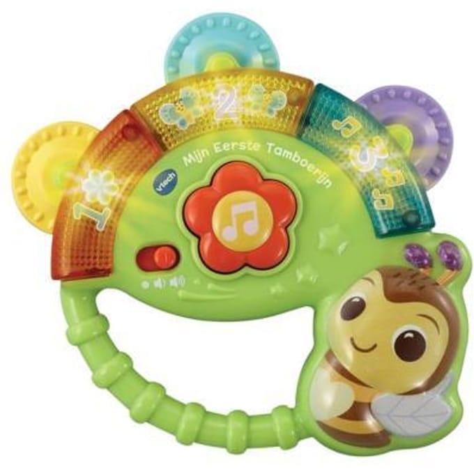 Vtech Bijtspeeltje Mijn Eerste Tamboerijn Interactief speelgoed