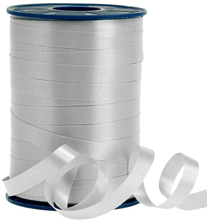 Krullint zilver - 10mm x 250 m