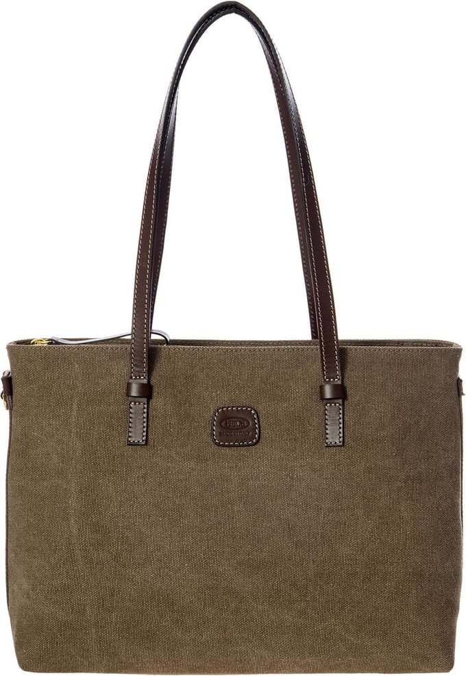 BRIC'S Schoudertas Shopper Sorrento Shopping Bag Vittoria Cocoa Bruine