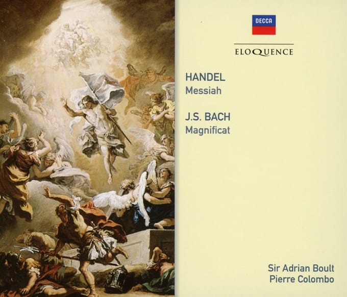 Sir Adrian Boult - Handel: Messiah | Bach: Magnificat (3 CD)