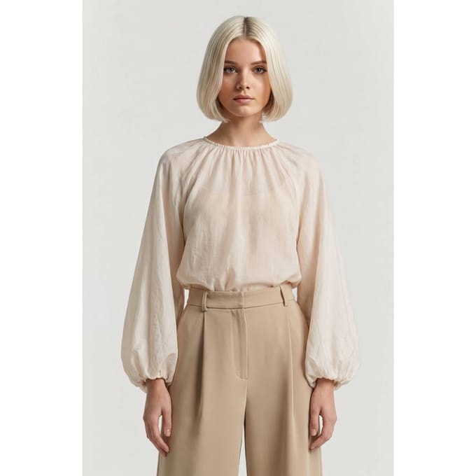 & Other Stories Aggy Top White Taglia: 32 | Maglie a manica lunga Outlet | Donna | Bianco