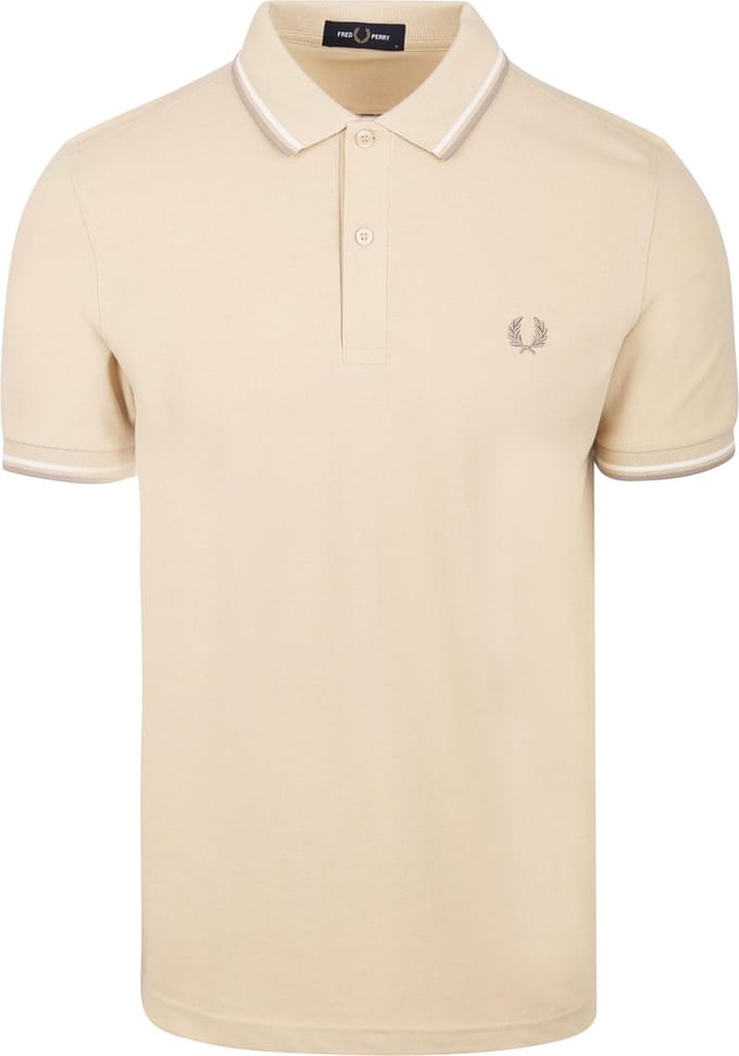 Fred Perry Polo M3600 Ecru V32 - Maat S - Heren
