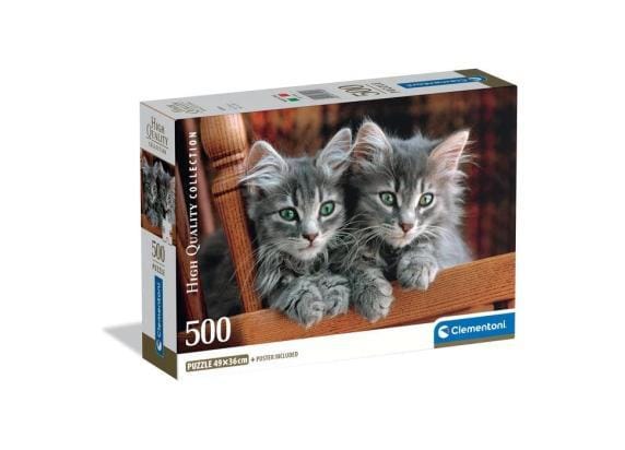 Clementoni Jigsaw Puzzle Kittens 500 pcs. 2D Puzzels