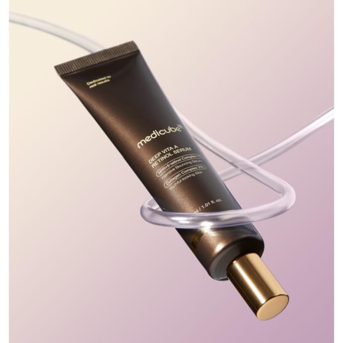 Medicube Deep Vita A Retinol Serum Anti-Rimpel Verstevigend Gezichtsserum 30ml 1 Pack (30ml) black