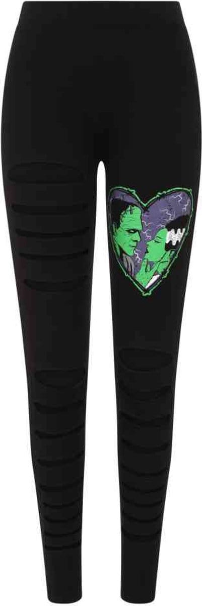 Banned - MADE FOR EACH OTHER Legging - M - Zwart