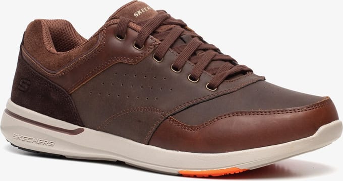 Skechers Elent- Velago Sneakers Mannen - Brown-40