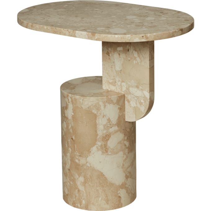 Ferm Living Insert Side bijzettafel - marble sand