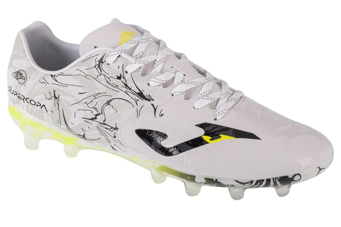 Joma Super Copa 24 SUPS FG, chaussures de football blanches pour hommes 44 blanc