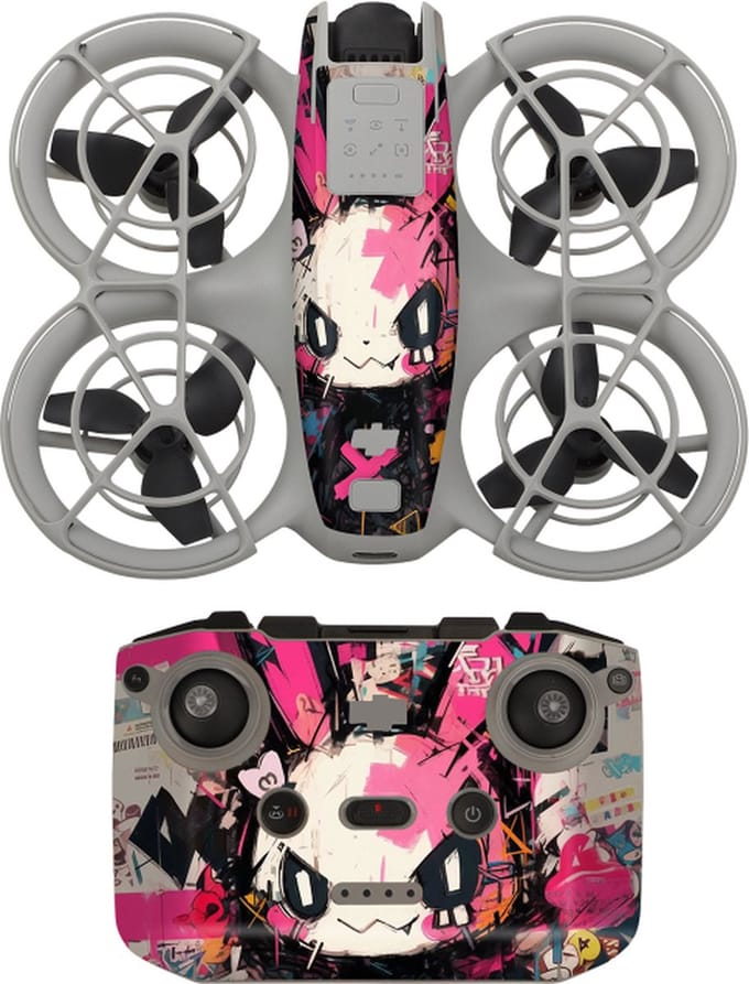 Stickerset - Pink Rabbit - DJI NEO