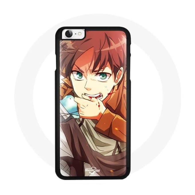 Coque Iphone 8 Eren Attack Des Titans Anime Manga - Maniacase