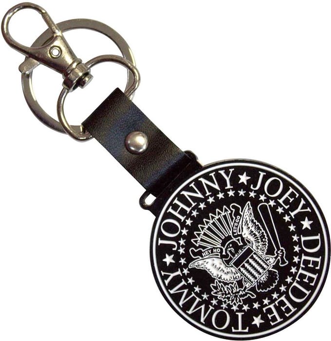 Ramones - Presidential Seal Emblem Sleutelhanger - Zwart/Wit