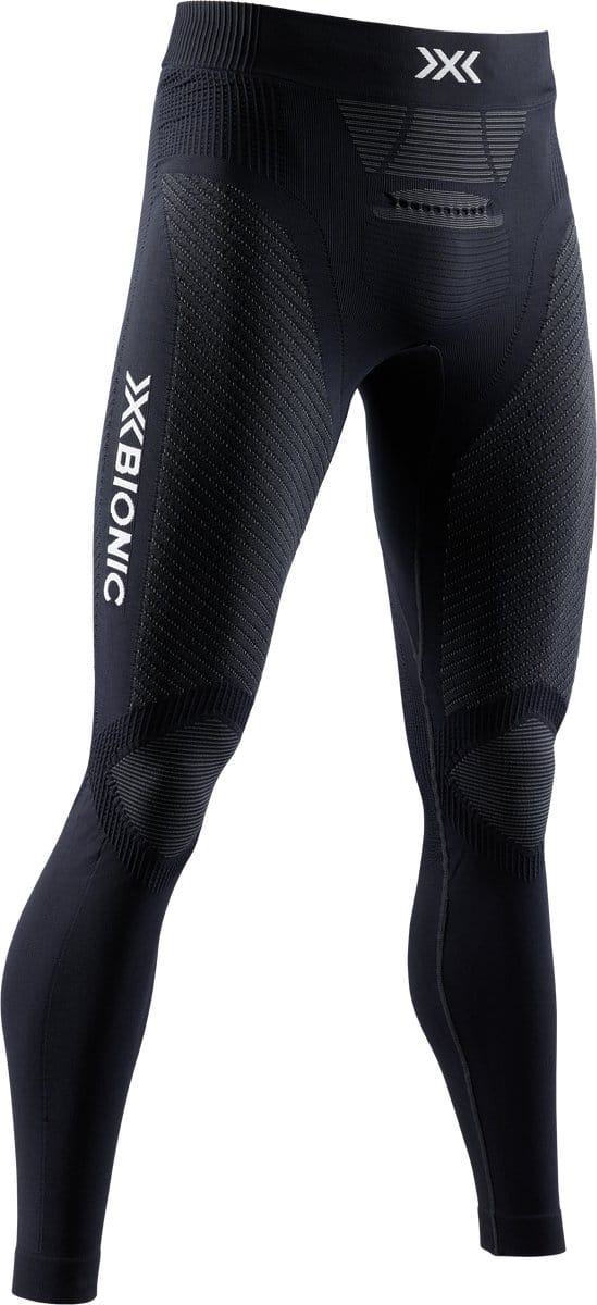 X-Bionic Invent 4.0 Hardloopbroek Heren Zwart/Antraciet - Maat M