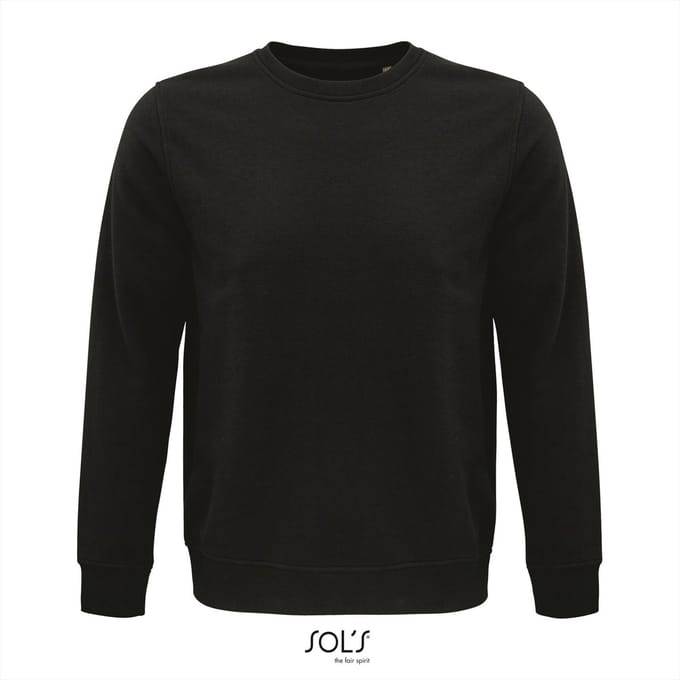 SOL'S Unisex Comet Sweatshirt L03574 - Black - M