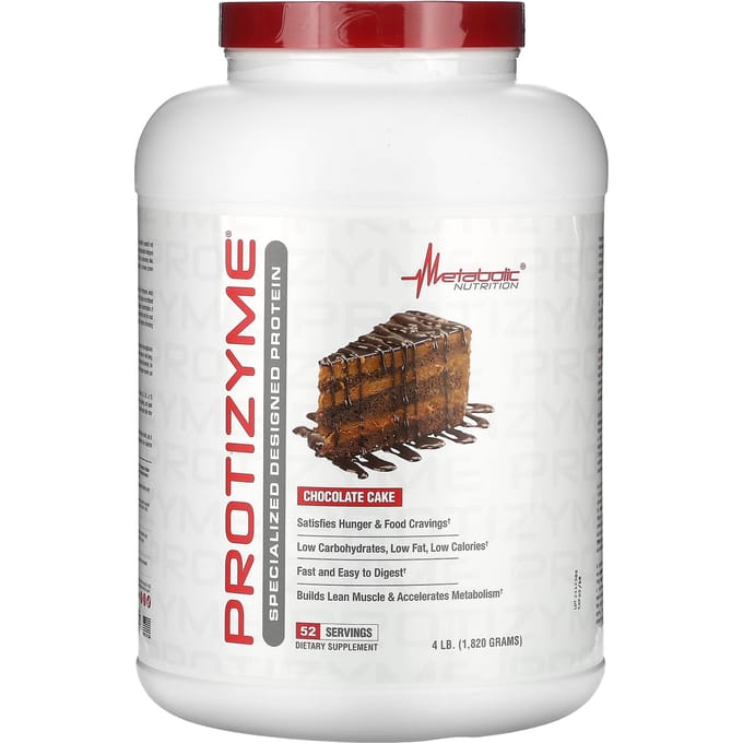 Protezyme, Speciaal Ontworpen Eiwit, Chocoladetaart, 1.820G (4lb)