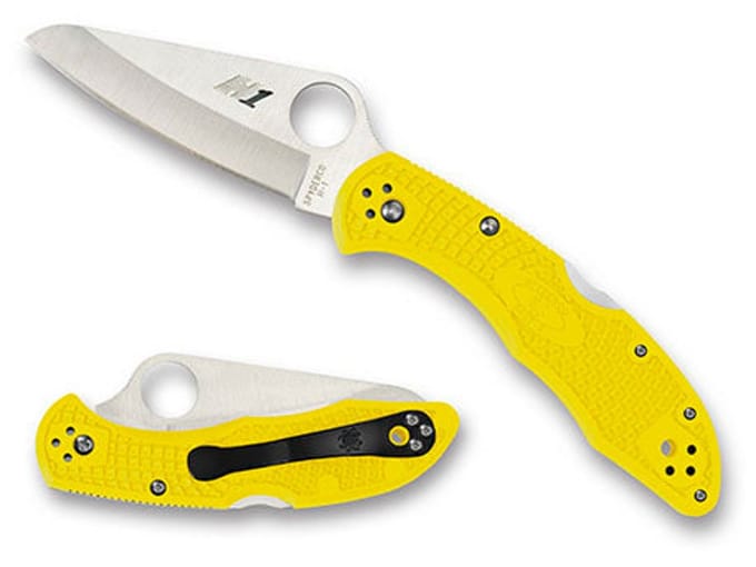 Spyderco Zakmes Salt 2 Yellow H-1 PE