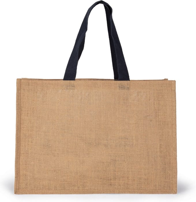 Kimood XL shopper KI0743 - Natural / Navy - One size