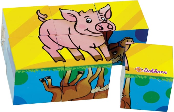 Eichhorn 4003046054811 puzzel Blokpuzzel 6 stuk(s)