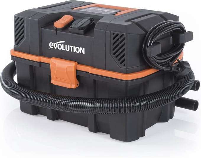 EVOLUTION - Evolution nat- en droogstofzuiger - IPX4 - 15 LITER - 1000W - 7KG