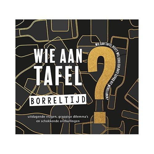 Wie Aan Tafel? Borreltijd