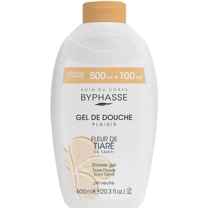 Douchegel Byphasse Plaisir Gardenia 600 ml