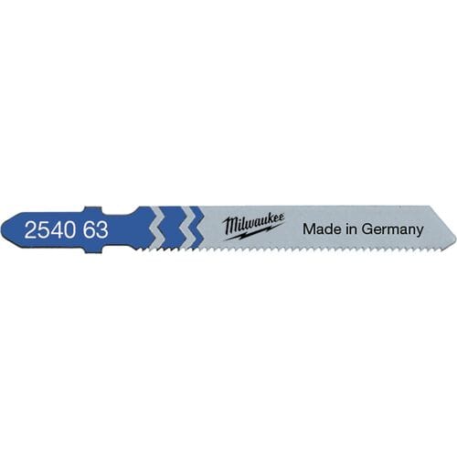 Milwaukee 4932254063 / T 118 A HSS Decoupeerzaagblad - Dun metaal (5st) - T 118 A