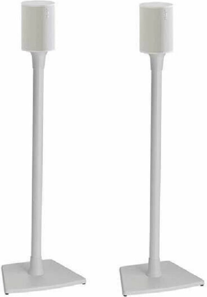 SANUS WSSE12-W2 – Vaste luidsprekerstandaarden voor Sonos Era 100 – 87,4 cm – Wit – Set van 2